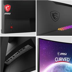 MSI MAG 31.5" WQHD Curved Rapid VA 170Hz 1ms (GTG) Gaming Monitor