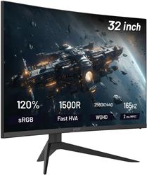 Moniteur de jeu Skytech 32'' QHD 2K 2560 x 1440 180 Hz(Open Box)