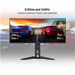 Gigabyte 34" WQHD QD-OLED incurve  240 Hz 0,03 ms (GTG) Moniteur de je