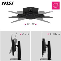 MSI MPG 322URX QD-OLED 32" 16:9 UHD, 240Hz 0.03ms Monitor, DP2.1a, AI