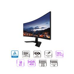 GIGABYTE G34WQCP 34" WQHD Curved VA 180Hz 1ms (MPRT) Gaming Monitor(Open Box)