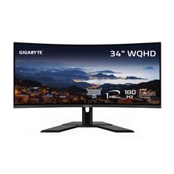 GIGABYTE G34WQCP 34" WQHD Curved VA 180Hz 1ms (MPRT) Gaming Monitor