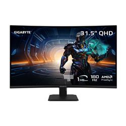 GIGABYTE GS32QCA 31.5" QHD Curved VA 180Hz 1ms (MPRT) Gaming Monitor