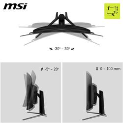 MSI MAG 321CUP QD-OLED 32" 16:9 UHD, 165Hz 0.03ms incurvé Moniteur