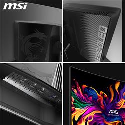 MSI MPG 321CURX QD-OLED 32" 16:9 UHD, 240Hz 0.03ms Curved Monitor, AI