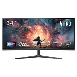 Acer Nitro Ultra-Wide Gaming XZ340CUR 34" 3440x1440P 200Hz 1ms