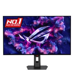 Asus ROG Strix 31.5" Gaming Monitor 3840 x 2160 UHD W-OLED 240Hz 0.03ms AMD FreeSync Premium Pro Nvidia G-SYNC Compatible 1 x DisplayPort 1.4, 2 x HDMI 2.1, 1 x USB-C, 1 x 3.5mm Earphone Jack, 3 x USB-A 3.2 Gen 1, XG32UCWMG