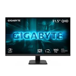 GIGABYTE 31.5" 2560 x 1440 QHD SS IPS 180Hz Gaming Monitor