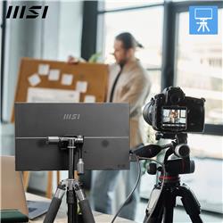 Moniteur professionnel MSI PRO MP165 E6 16" FHD IPS 60 Hz 4 ms (GtG)