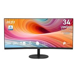 MSI PRO 34" 3440 x 1440 UWQHD VA 120Hz Curved Business Monitor