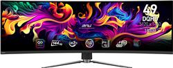 MSI MPG 491CQP QD-OLED 49" 32:9 DQHD 144Hz 0.03ms incurvé Moniteur AI