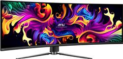 MSI MPG 491CQPX QD-OLED 49" 32:9 DQHD, 240Hz 0.03ms Curved Monitor, AI(Open Box)