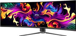 MSI MPG 491CQPX QD-OLED 49" 32:9 DQHD, 240Hz 0.03ms Curved Monitor, AI(Open Box)