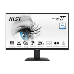 MSI Pro MP273W 27" 16:9 IPS Monitor, 75Hz 5ms, 1920 x 1080 (FHD)