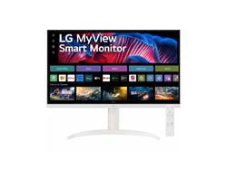 LG MYVIEW SMART MONITOR 27IN 27SR75U-W (3840 X 2160) WITH IPS 16:9 DISPLAY, WHITE