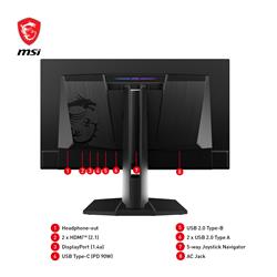 MSI MPG 271QRX QD-OLED 27" 16:9 QHD, 360Hz 0.03ms Monitor, AI engine