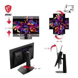 MSI MPG 271QRX QD-OLED 27" 16:9 QHD, 360Hz 0.03ms Monitor, AI engine