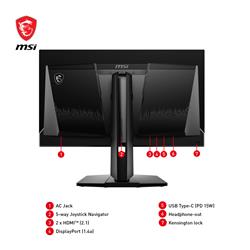 MSI MAG 271QPX QD-OLED 27" 16:9 QHD, 360Hz 0.03ms Monitor(Open Box)