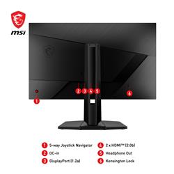 MSI G272QPF E2 27" 16:9 Rapid IPS Monitor 180Hz 1ms QHD Gaming Monitor