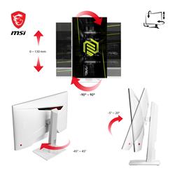 MSI MAG 274QRFW 27" 16:9 Rapid IPS Monitor 180Hz QHD Gaming Monitor(Open Box)
