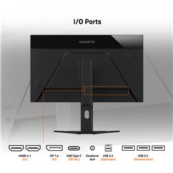 Gigabyte M27UA 27" UHD 3840x2160 SS IPS 160Hz 1ms MPRT Gaming Monitor(Open Box)