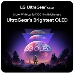 LG UltraGear 27" QHD 2560x1440 OLED 480Hz 0.03ms Gaming Monitor