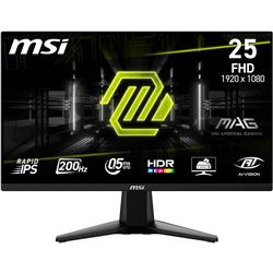 MSI MAG 255F E2 25" FHD 1920 x 1080  IPS 200 Hz 0,5 ms Moniteur de jeu