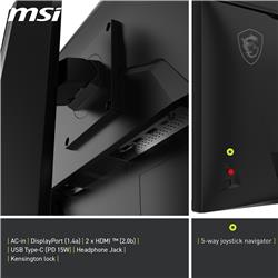 MSI MAG 274QPF 27" 2560 x 1440 Rapid IPS 200Hz Gaming Monitor