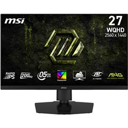 MSI MAG 274QPF E20 27" 2560 x 1440 Rapid IPS 200Hz 0.5 ms Adaptive-Sync "1x DisplayPort 1.4a (HBR3) 2x HDMI™ 2.0b (WQHD@144Hz) 1x Type-C (DP alt.) w/ 15W PD" Gaming Monitor