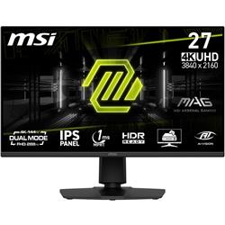 MSI 27" MAG 275UPD E14 Dual Mode UHD 144hz/ FHD 288hz IPS(Open Box)