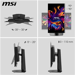 MSI MAG 272QP QD-OLED X50  2560 x 1440 QD-OLED 500Hz Gaming Monitor