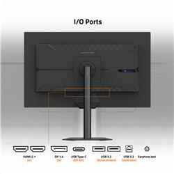 GIGABYTE 27 po 2560 x 1440 QHD SS IPS 200Hz de jeu Moniteur