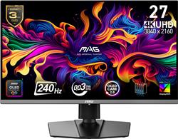 MSI 27" 3840 x 2160 (UHD) QD-OLED 240Hz Flat Gaming Monitor