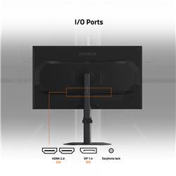 GIGABYTE G25F2A  24.5" FHD 1920x1080 240Hz Gaming Monitor
