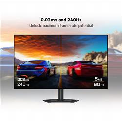 GIGABYTE 27 po 2560 x 1440 QHD WOLED 240Hz de jeu Moniteur