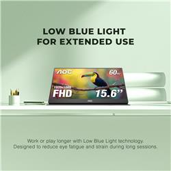 AOC FHD 1920 x 1080  IPS 60Hz USB-C 60 Hz Portable Moniteur