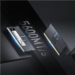 Lexar - 16GB (1x16GB) DDR5 4800MHz CL40 1.1V SODIMM