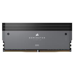 CORSAIR DOMINATOR TITANIUM RGB 64 Go (2x32 Go) DDR5 6000MHz CL30 UDIMM
