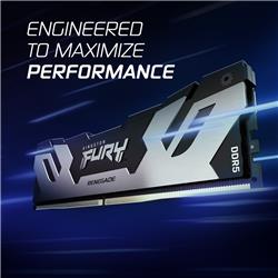 Kingston FURY Renegade 96GB (2x48GB) DDR5 6000MHz CL32 UDIMM