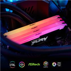Kingston FURY Beast RGB 32GB (2x16GB) DDR4 3200MHz CL16 UDIMM