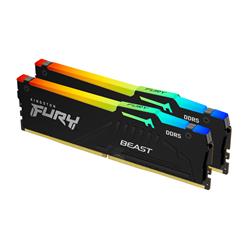 Kingston FURY Beast RGB 32GB (2x16GB) DDR5 6000MHz CL30 UDIMM