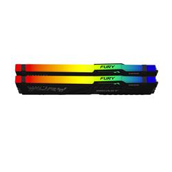 Kingston FURY Beast RGB 64GB (2x32GB) DDR5 6000MHz CL30 UDIMM