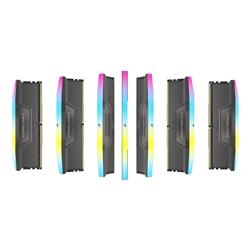 CORSAIR VENGEANCE RGB 96GB (2x48GB) DDR5 6000MHz CL36 UDIMM(Open Box)