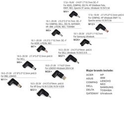 Thermaltake Luxa2 EnerG Bar 90W Universal Laptop AC Power Adapter