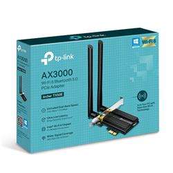 TP-Link (Archer TX50E) AX3000 Wi-Fi 6 Bluetooth 5.0 PCIe Adapter