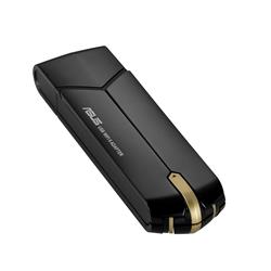 ASUS USB-AX56 WiFi 6 AX1800 USB WiFi Adapter - Dual Band WiFI 6 client, 2x2 Support, Gaming & Streaming, Plug-and-Play, WPA3 Ne