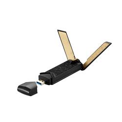 ASUS USB-AX56 WiFi 6 AX1800 USB WiFi Adapter - Dual Band WiFI 6 client, 2x2 Support, Gaming & Streaming, Plug-and-Play, WPA3 Ne