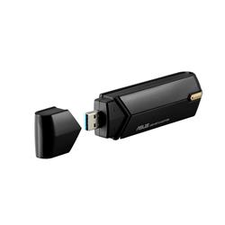 ASUS USB-AX56 WiFi 6 AX1800 USB WiFi Adapter - Dual Band WiFI 6 client, 2x2 Support, Gaming & Streaming, Plug-and-Play, WPA3 Ne
