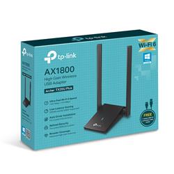 TP-Link (Archer TX20U Plus) - Adaptateur USB Wi-Fi 6 double bande à gain élevé AX1800