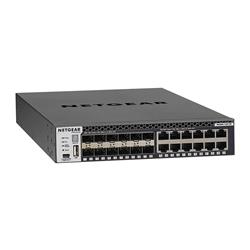 Switch géré empilable NETGEAR (XSM4324S-100NES) avec 24x10G incluant 12x10GBASE-T et 12xSFP+ de couche 3